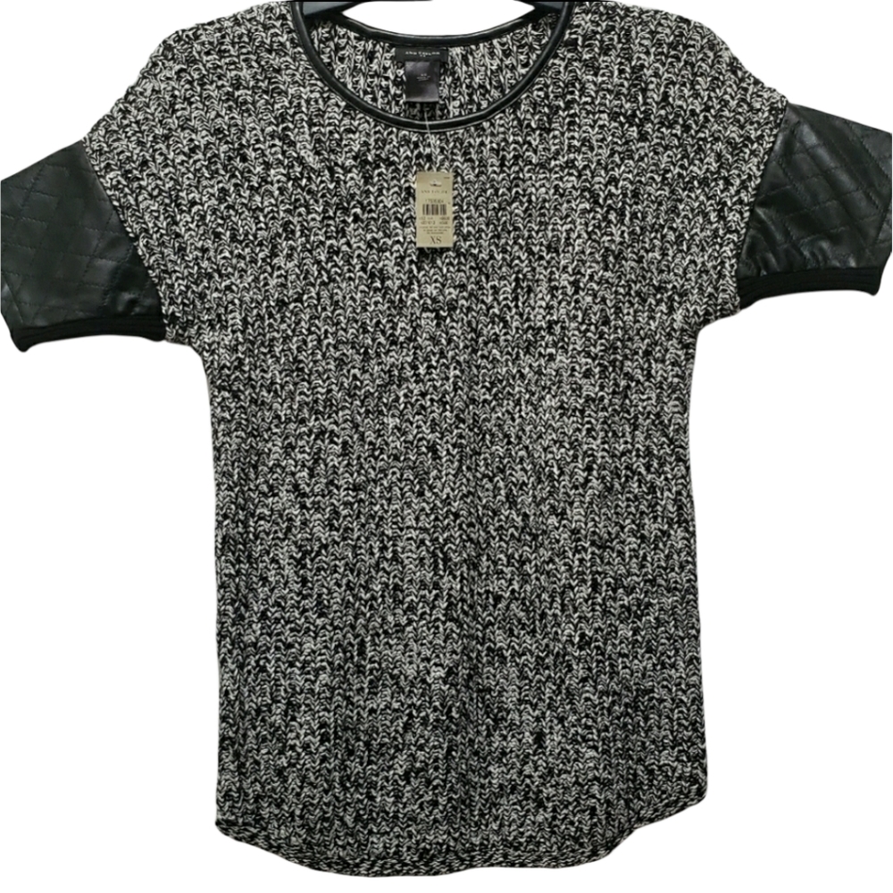 🔥NWT🔥ANN TAYLOR  Short Sleeve Women's Top Size …
